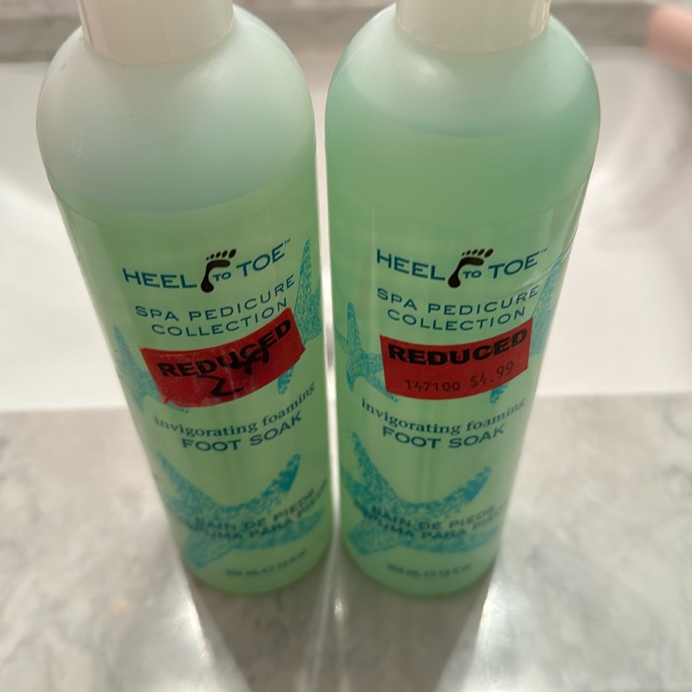 Spa Heel to Toe Soak!